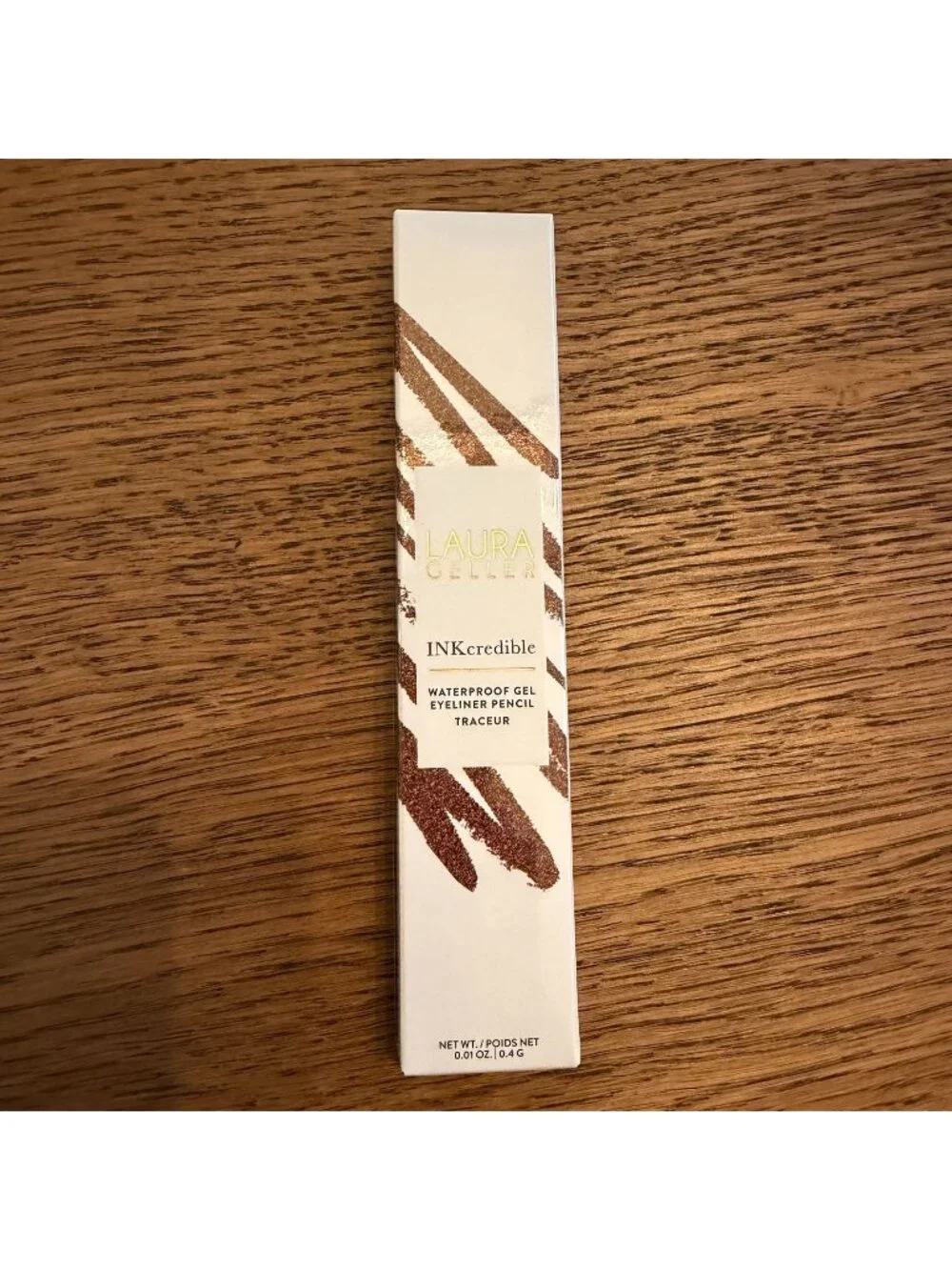 Laura Gellar Inkredible Brown Eyed Girl Waterproof .01oz Gel Eyeliner Pencil NEW